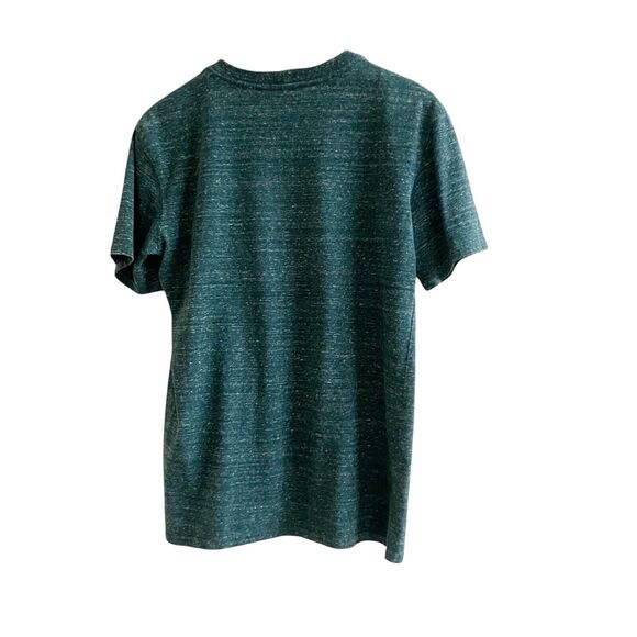 Carthartt Men’s Green Heathered T Shirt Loose Fit Size Small Cotton Blend Work - Picture 2 of 9